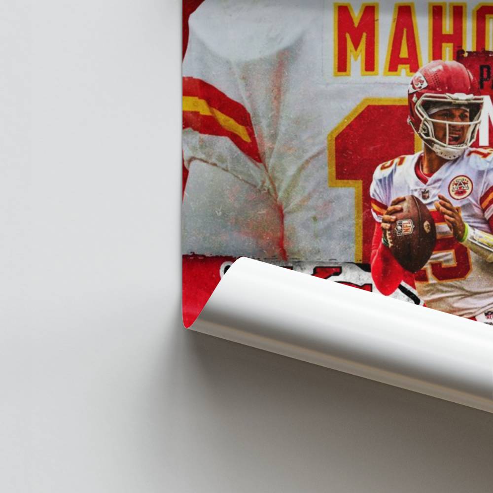 Affiche Touchdown Rood