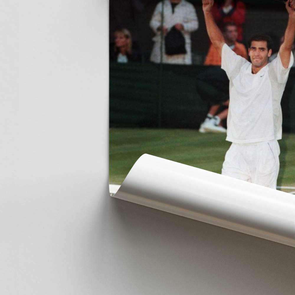 Poster Victoire Wimbledon