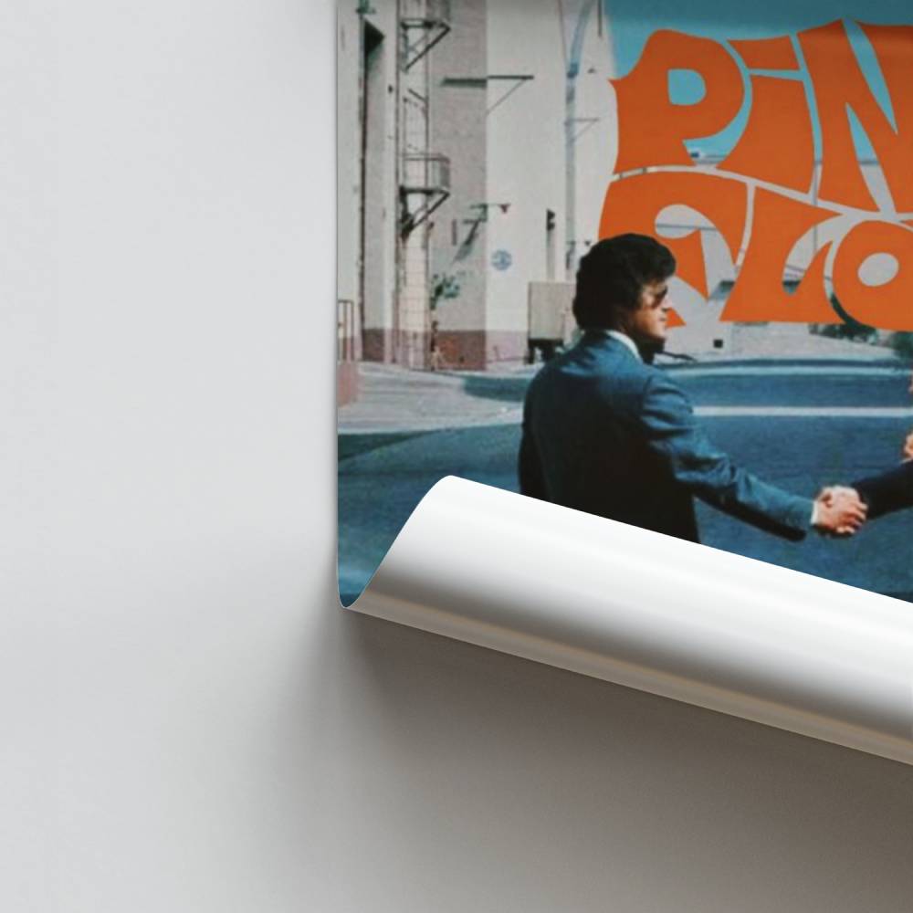 Poster De man in brand