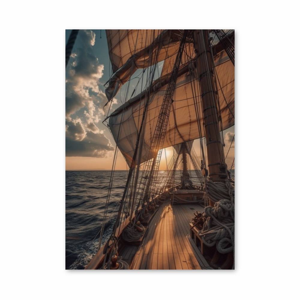 Poster Aventure Maritime