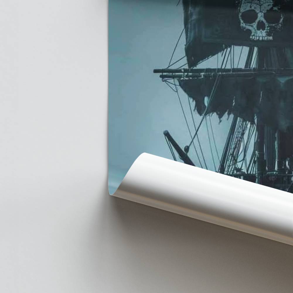 Piratenschip-poster