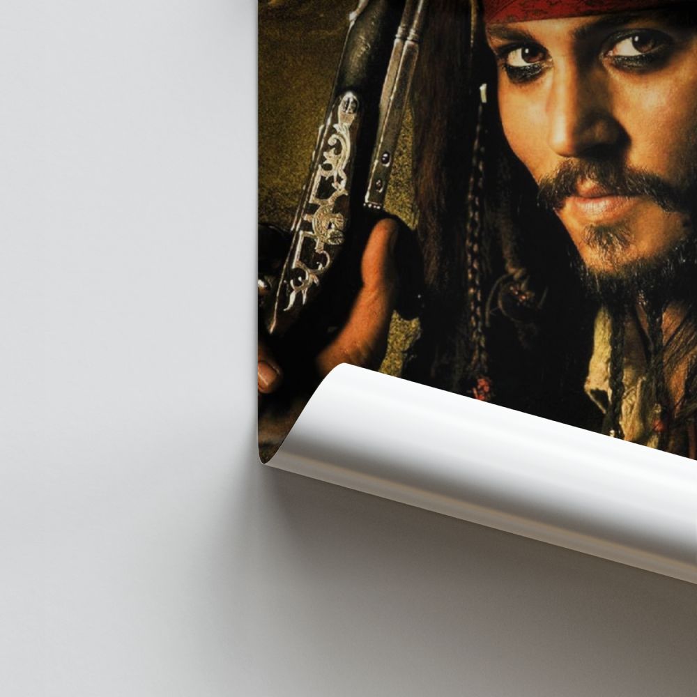 Jack Sparrow pistoolposter