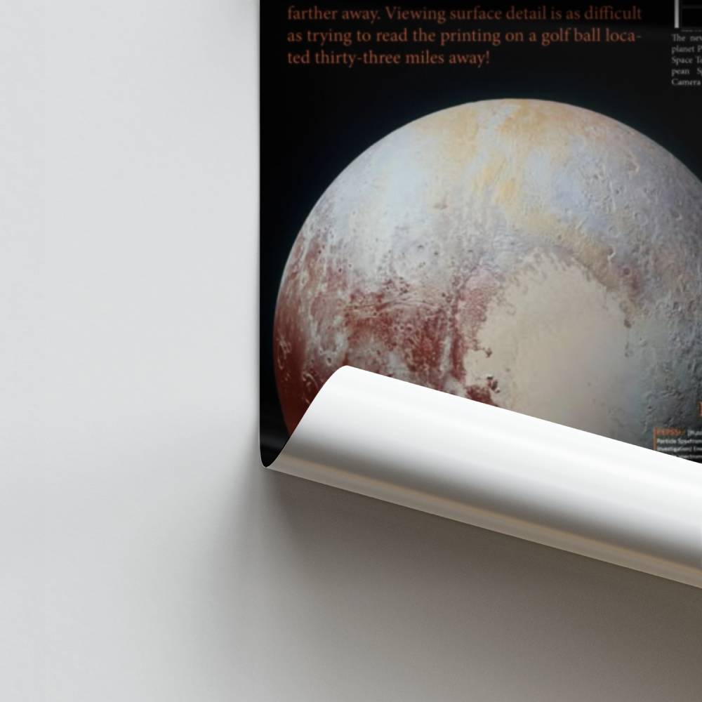 Affiche Ik houd van Pluto