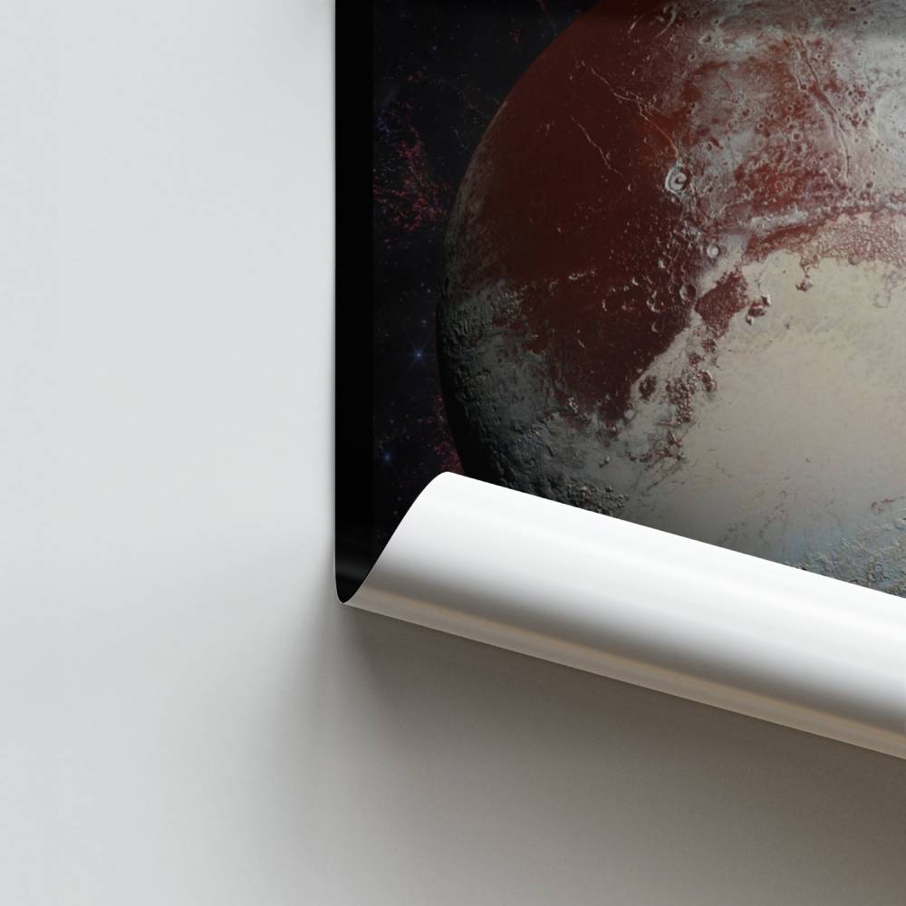 Poster Voyage vers Pluton