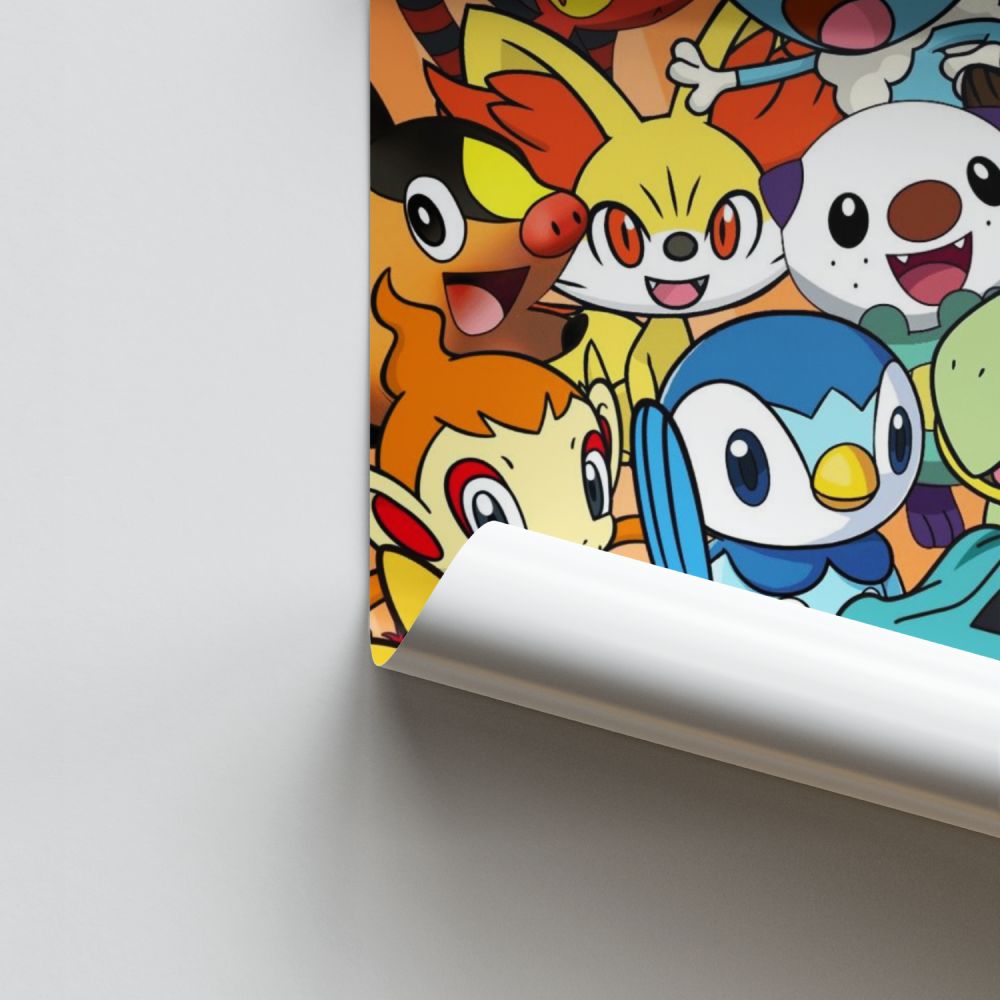 Poster Pokemon-starters