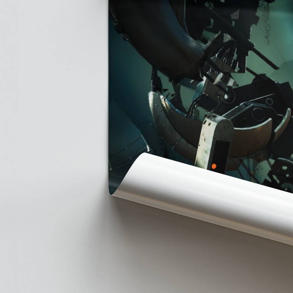 Poster futuristisch portaal