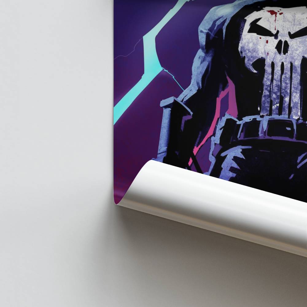 Donkere burgerwachtposter