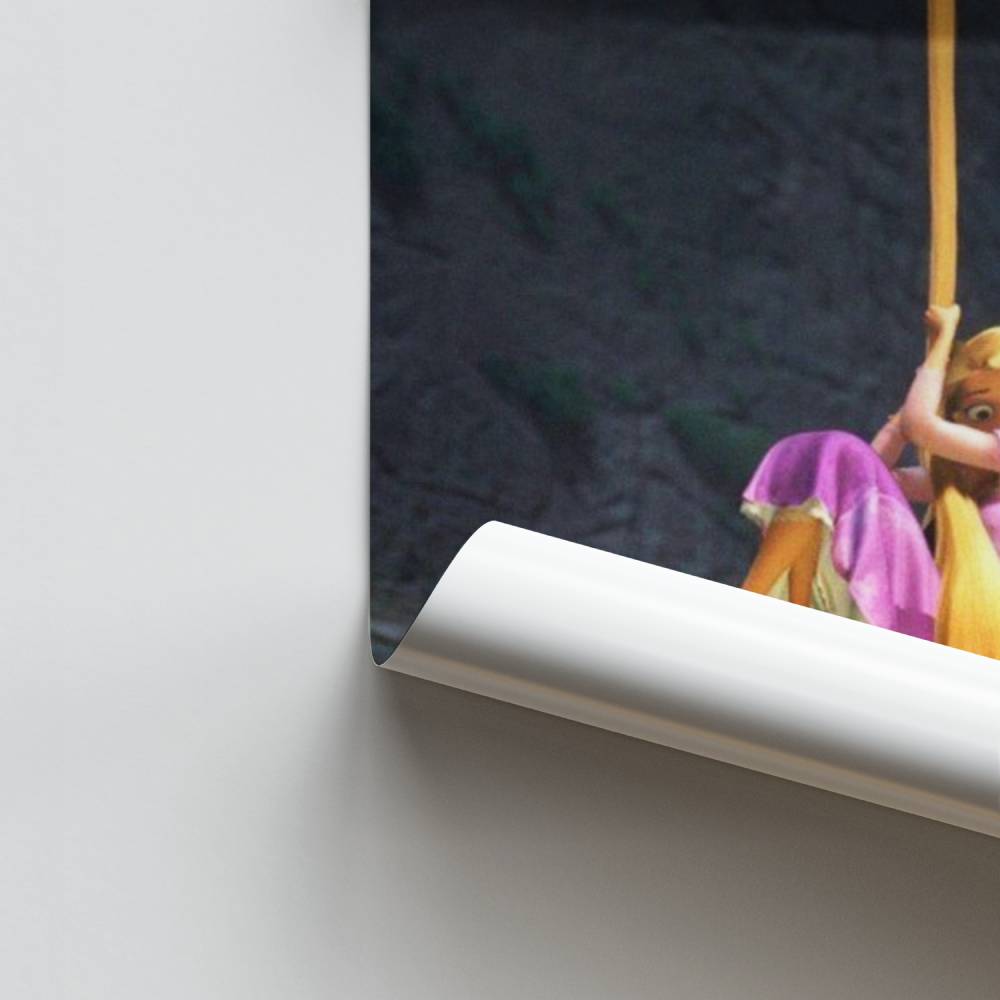 Raponsje's lichte poster