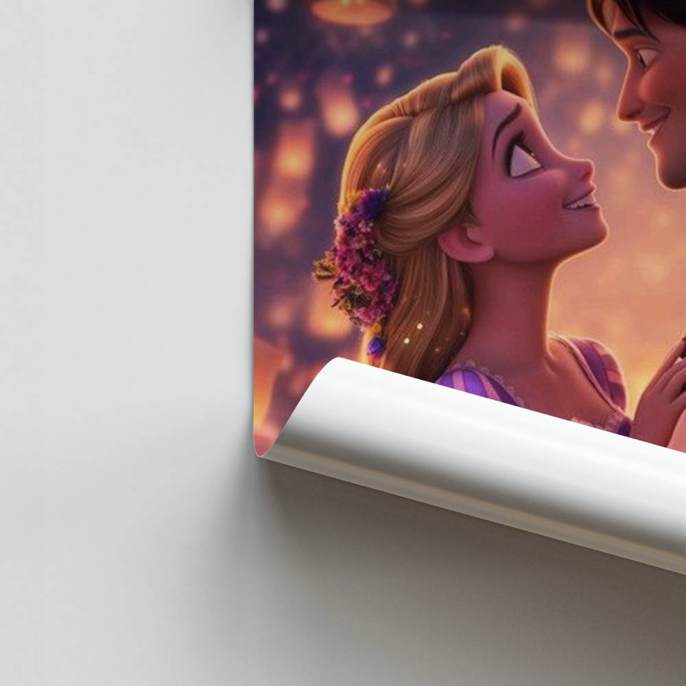 Poster Flits van lantaarns