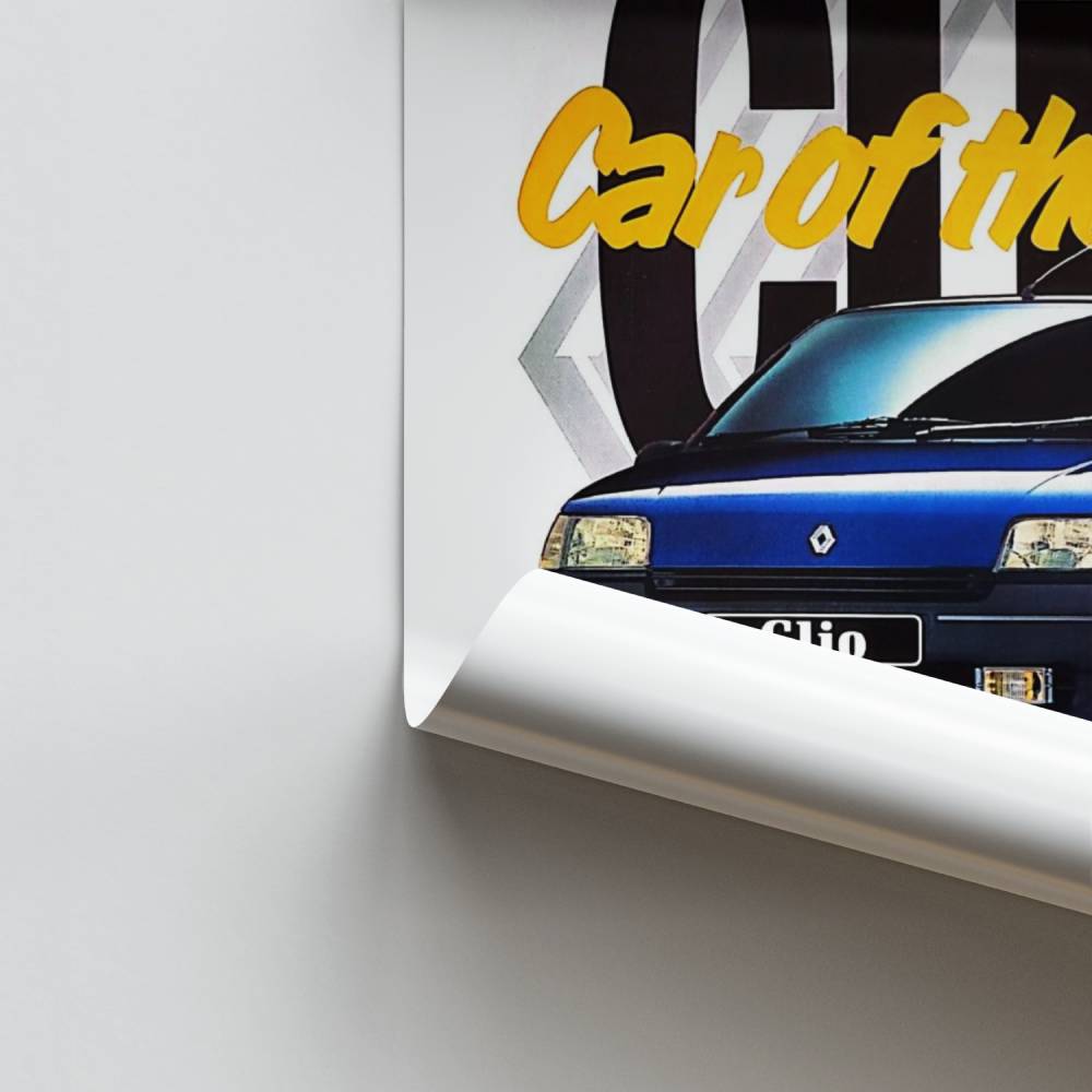 Poster Renault Clio Car of the Year