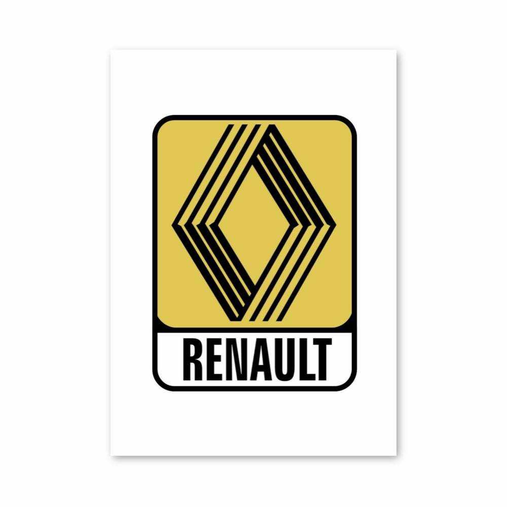 Poster Iconique Renault