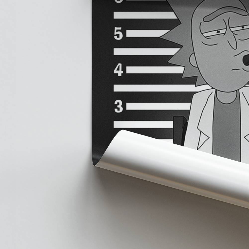 Poster Leven is alles riskeren