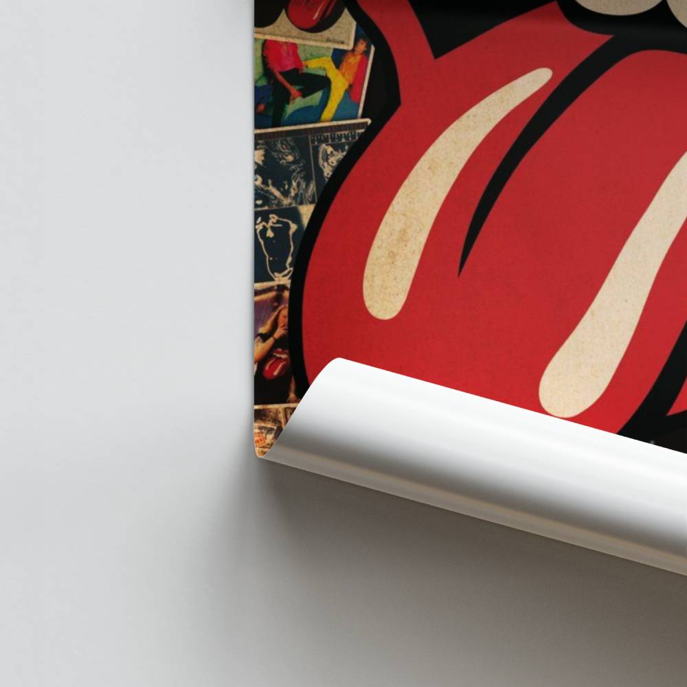 Poster iconische tong