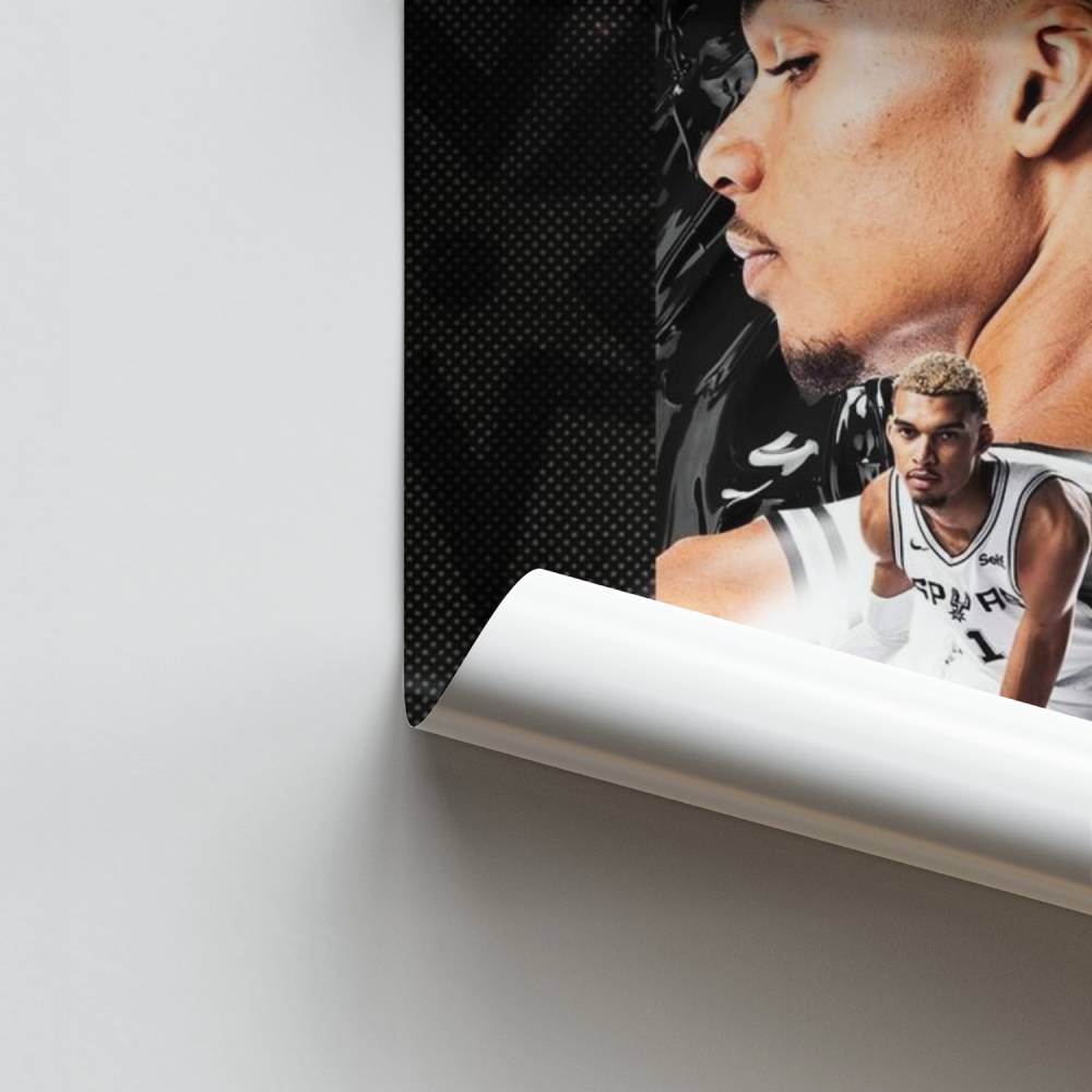 Basketbalposter van San Antonio