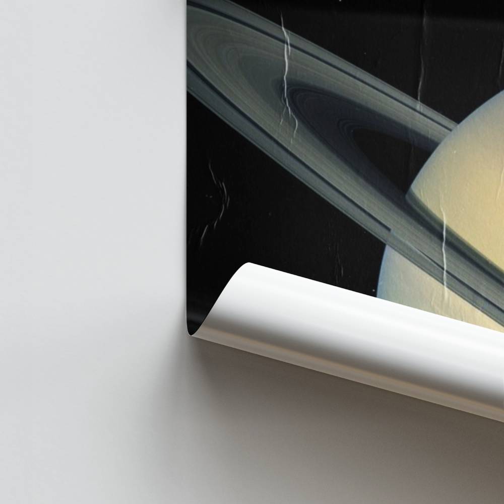 Poster Saturnus Retro