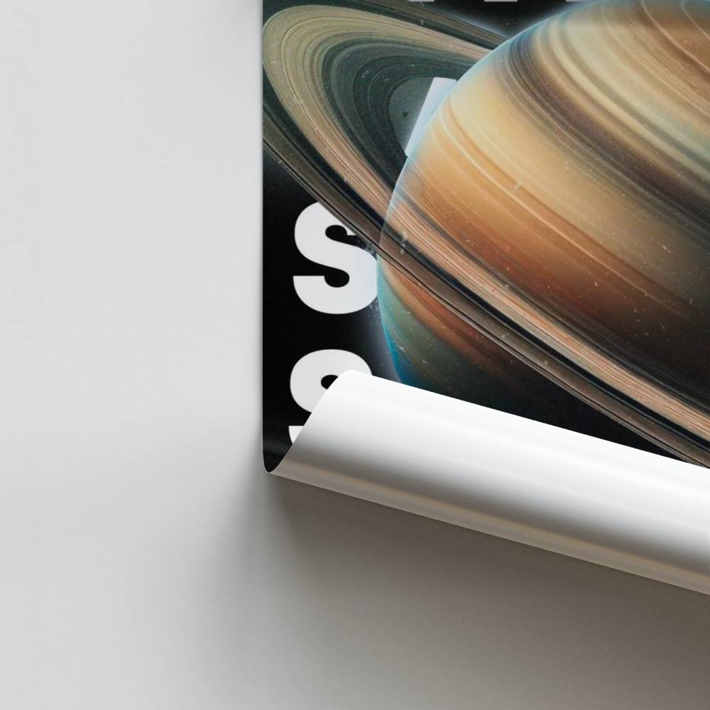 Poster Saturnus Welsprekendheid