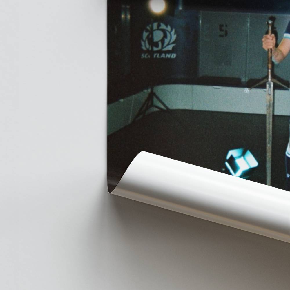 Poster Esprit Rugby Écossais