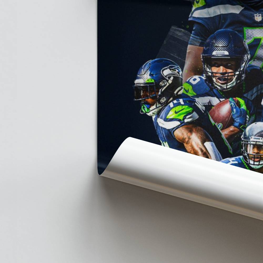 Poster De geest van de Seahawks