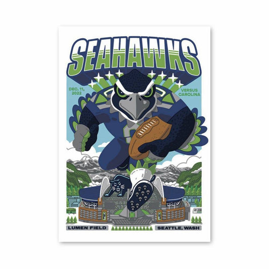 Poster Seahawks Intensity