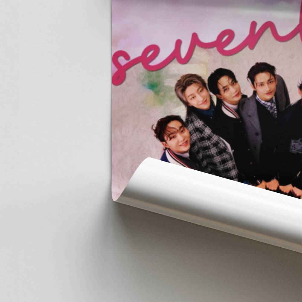 Poster Zeventien samen