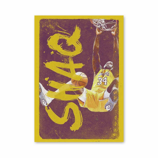 Poster Slam Dunk Shaq