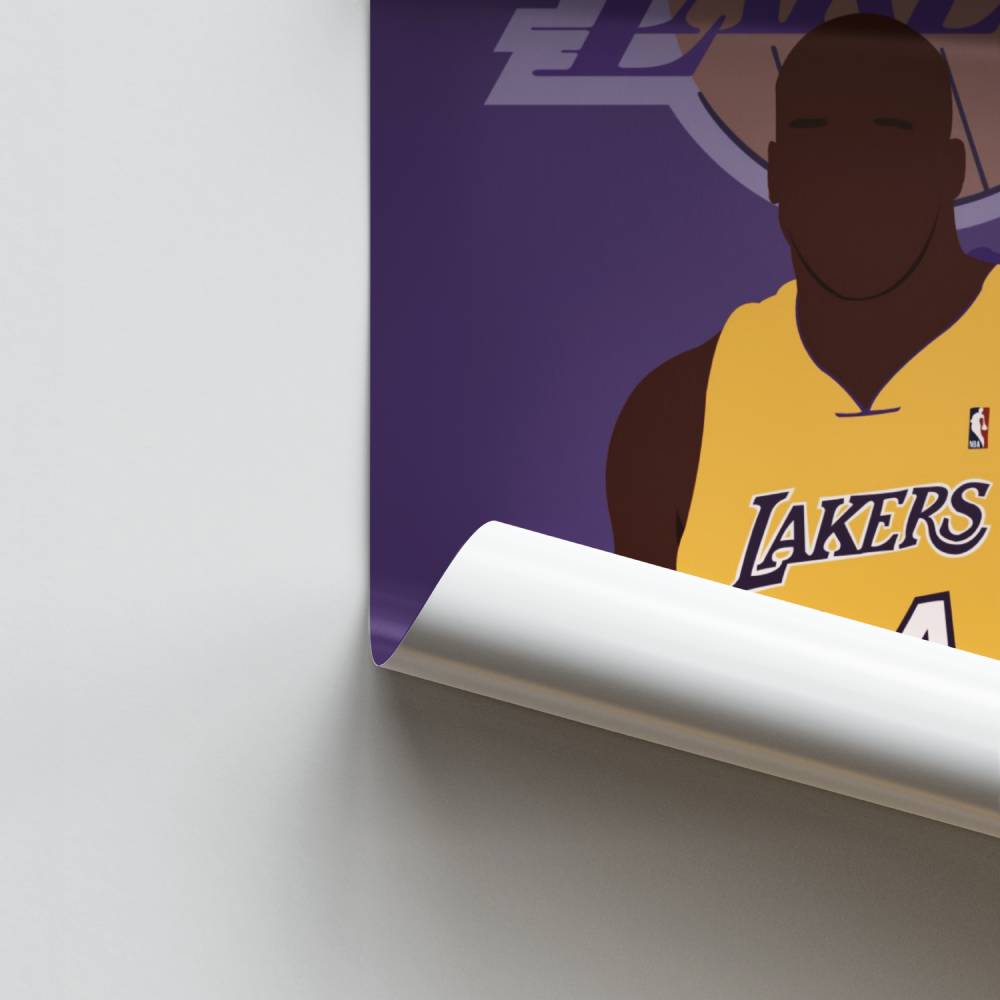 Poster Lakers-legende