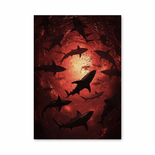 Poster Aube des Requins