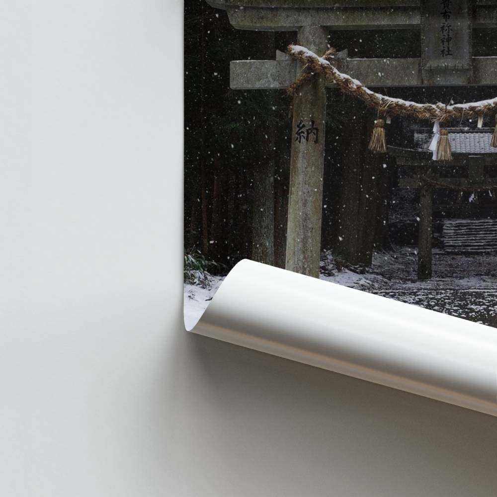 Shinto sneeuwpassage poster