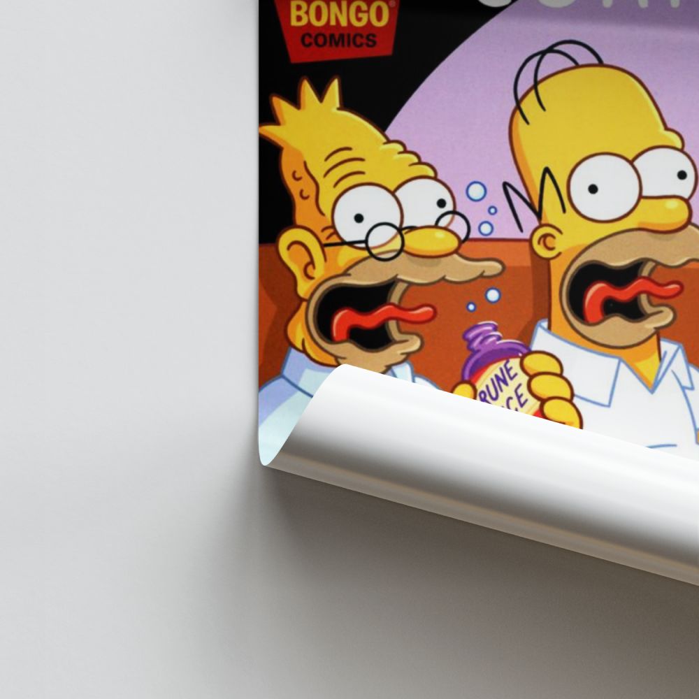 Poster Simpsons Bière