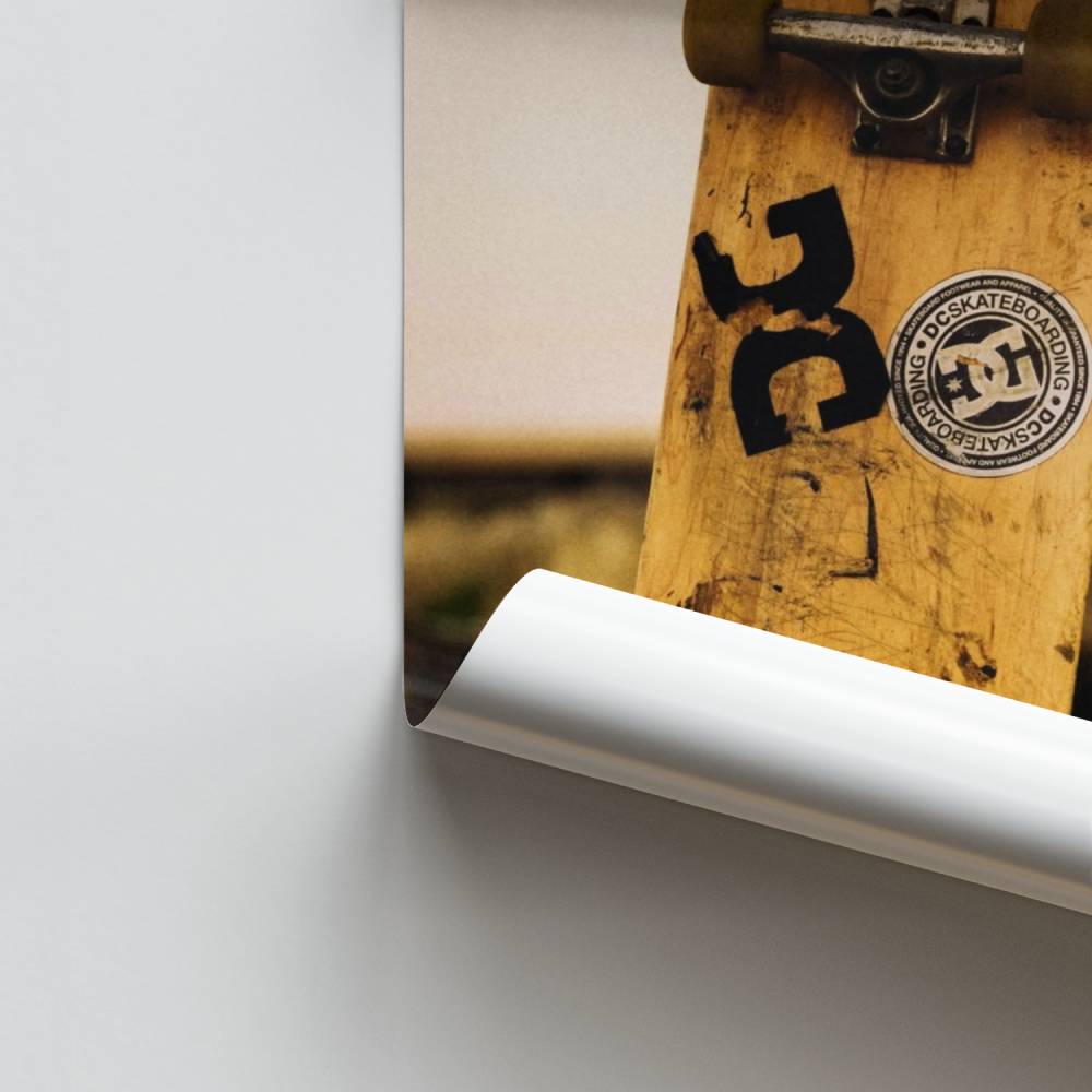 Skateboard ontsnappingsposter