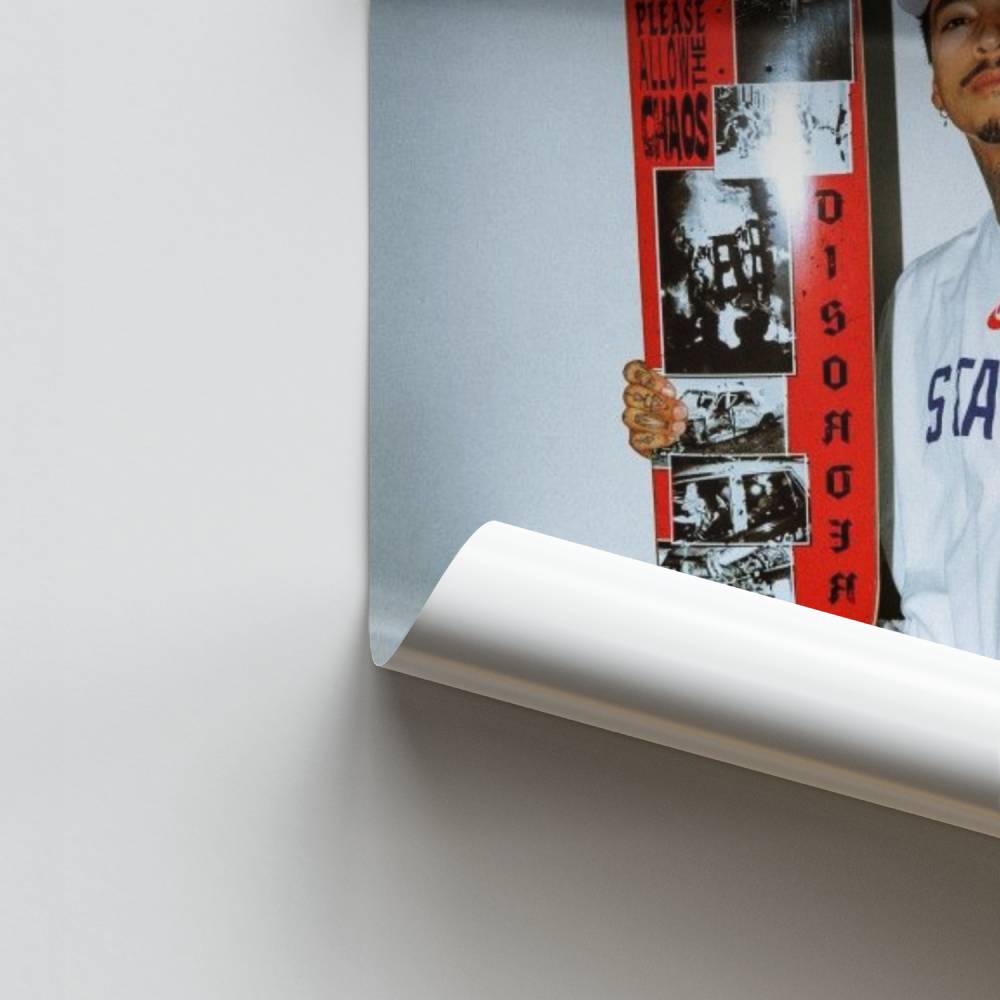 Tijdloze skaterposter