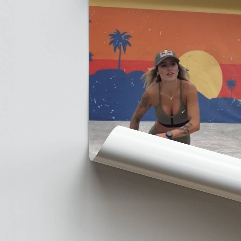 Californië skateboardposter