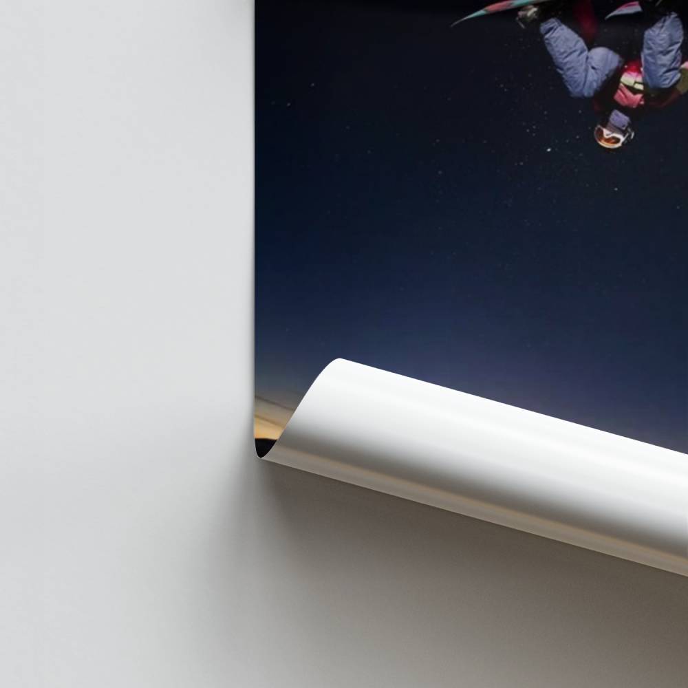 Snowboard-sterposter