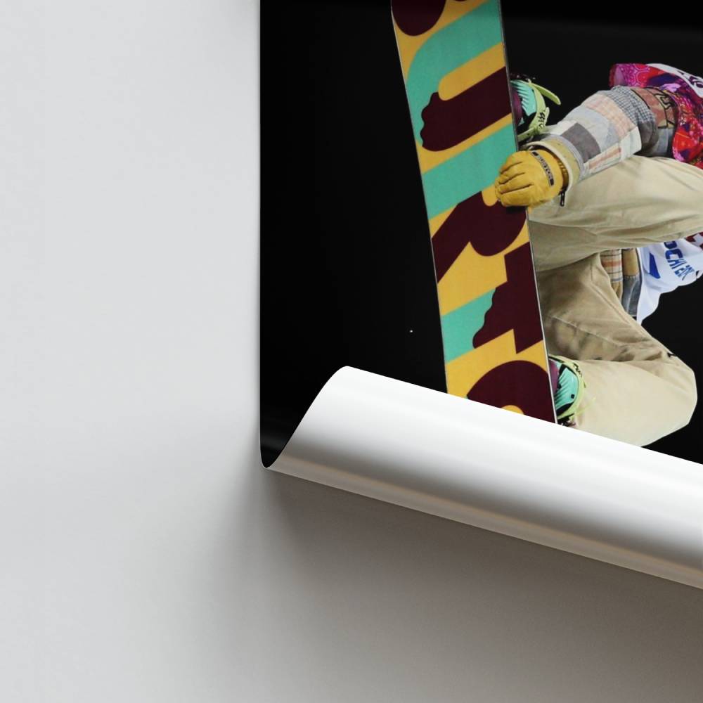 Freestyle snowboard-poster