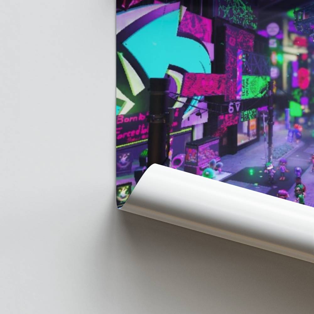 Poster inkt stadsavontuur