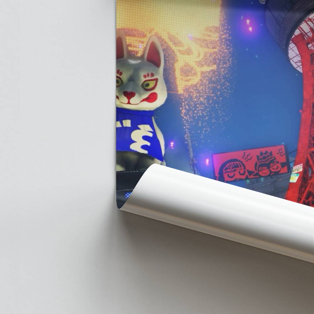 Stedelijke festivalposter