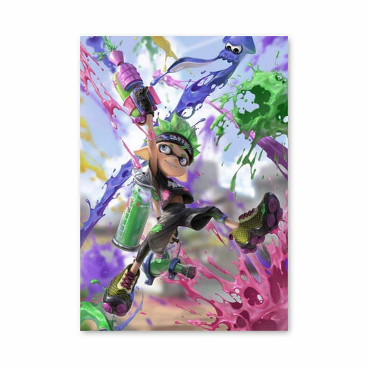 Poster Splash Attack