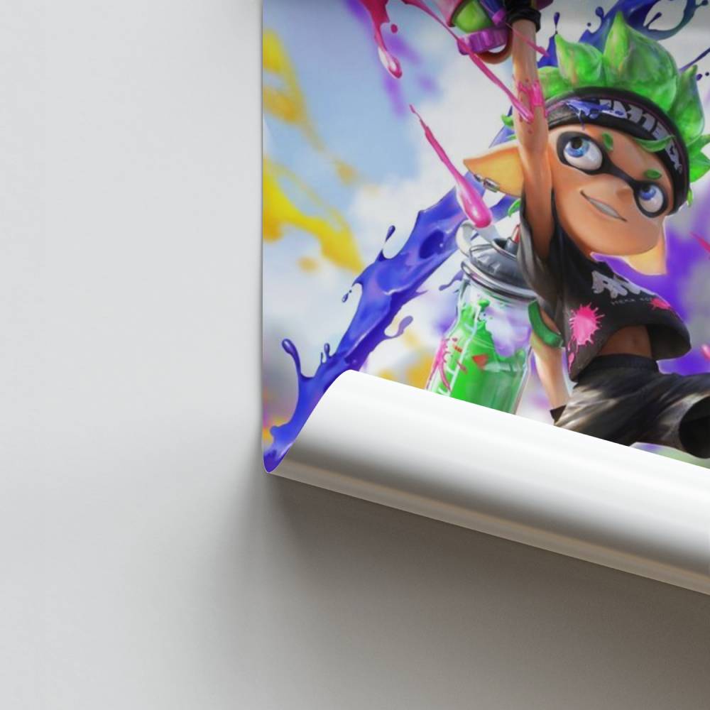 Poster Splash-aanval