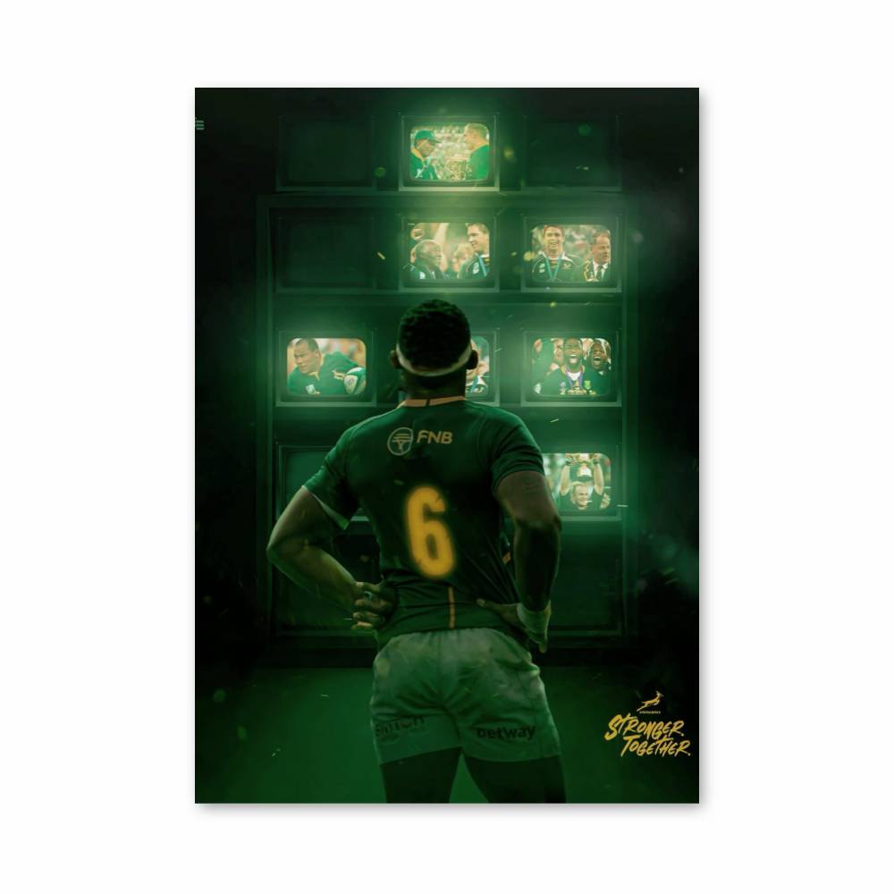 Poster Légende Springbok