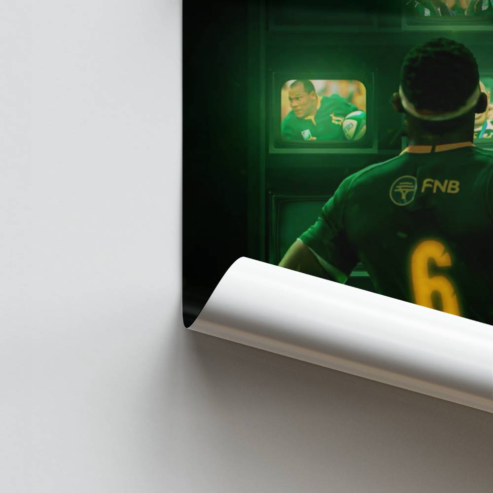 Springbok-legende poster
