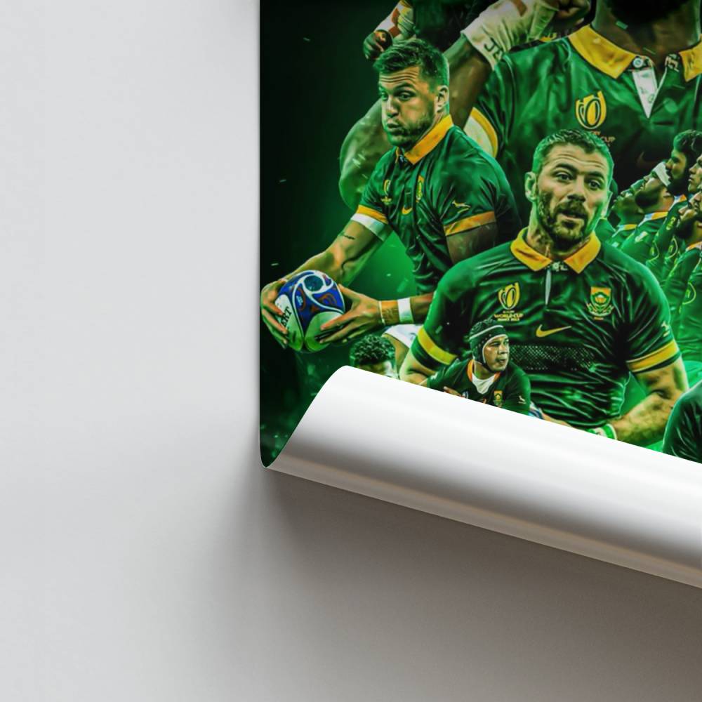 Poster Springboks-kampioenen