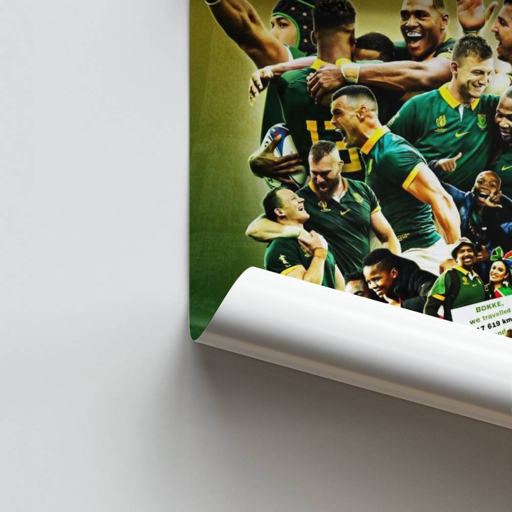 Affiche Kampioenen Springbokken