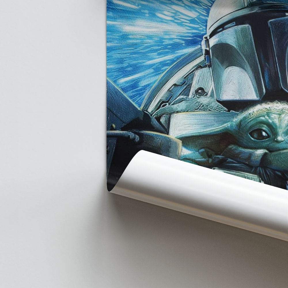Affiche De Mandalorian