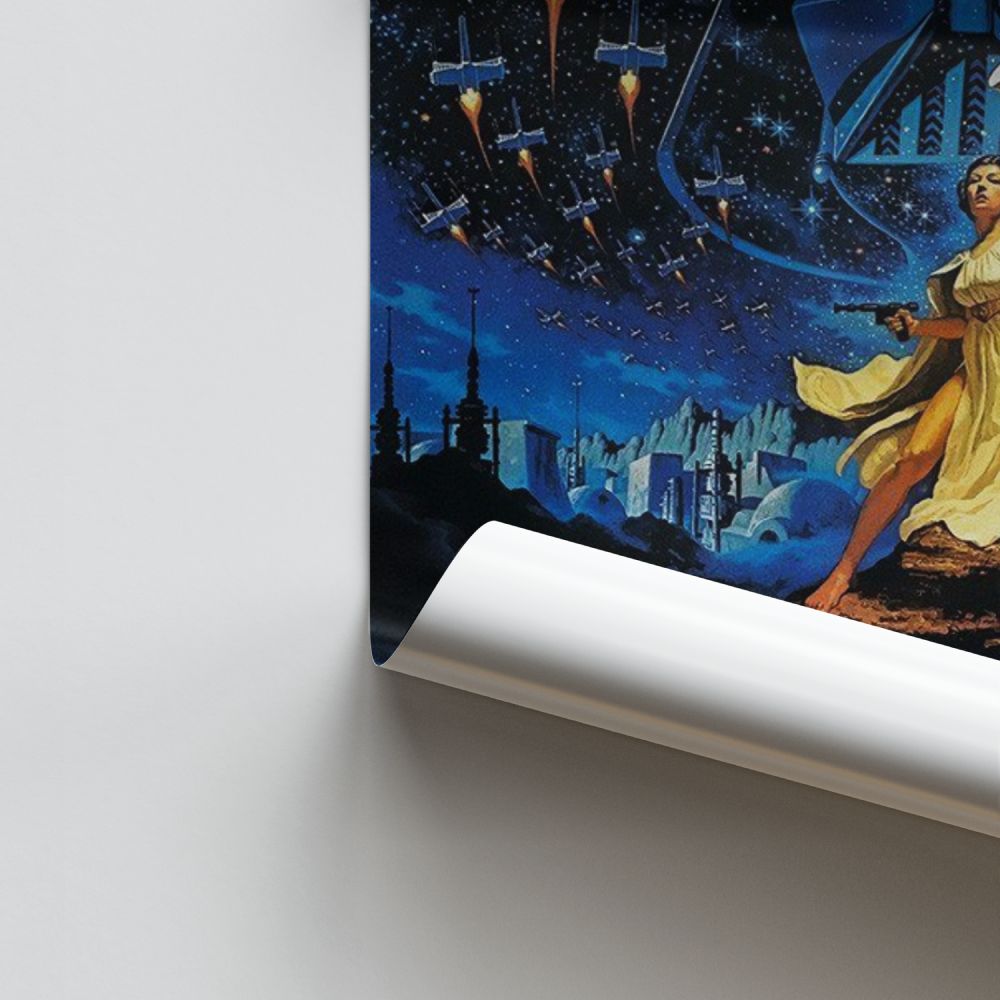 Poster Star Wars Rétro