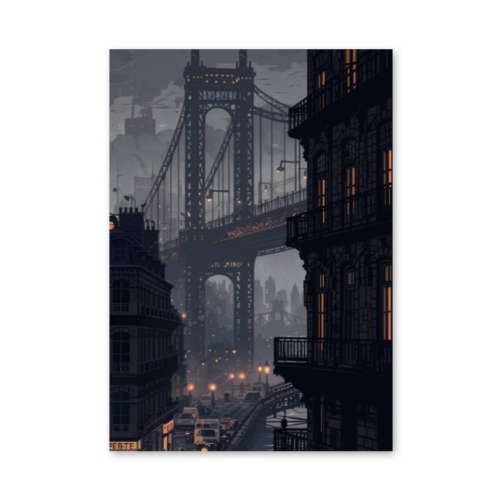 Poster Pont du Crépuscule