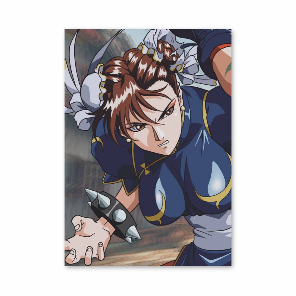 Poster Guerrière Dynamique