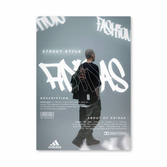 Poster Street Style Urbain