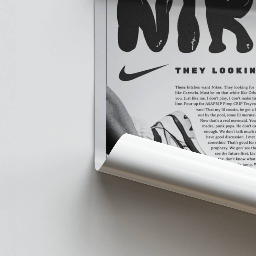 Poster Nikes Vintage pers