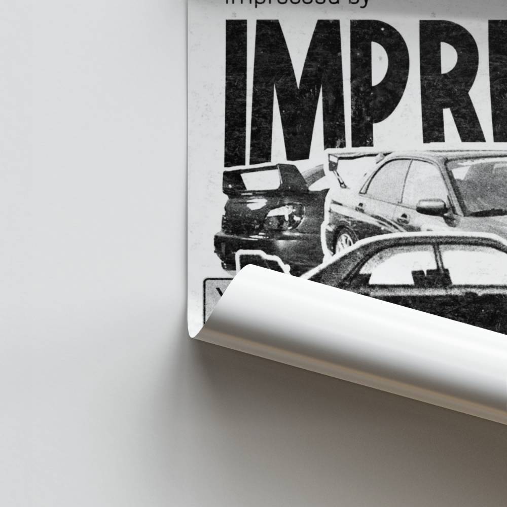 Poster Impreza WRX 05