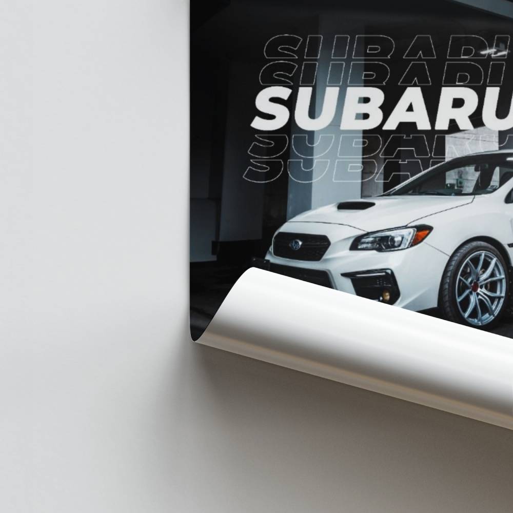 Poster Subaru WRX Velocity